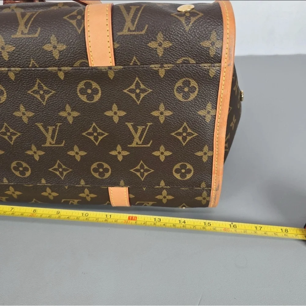 Louis Vuitton dog carrier Monogram Handbag
